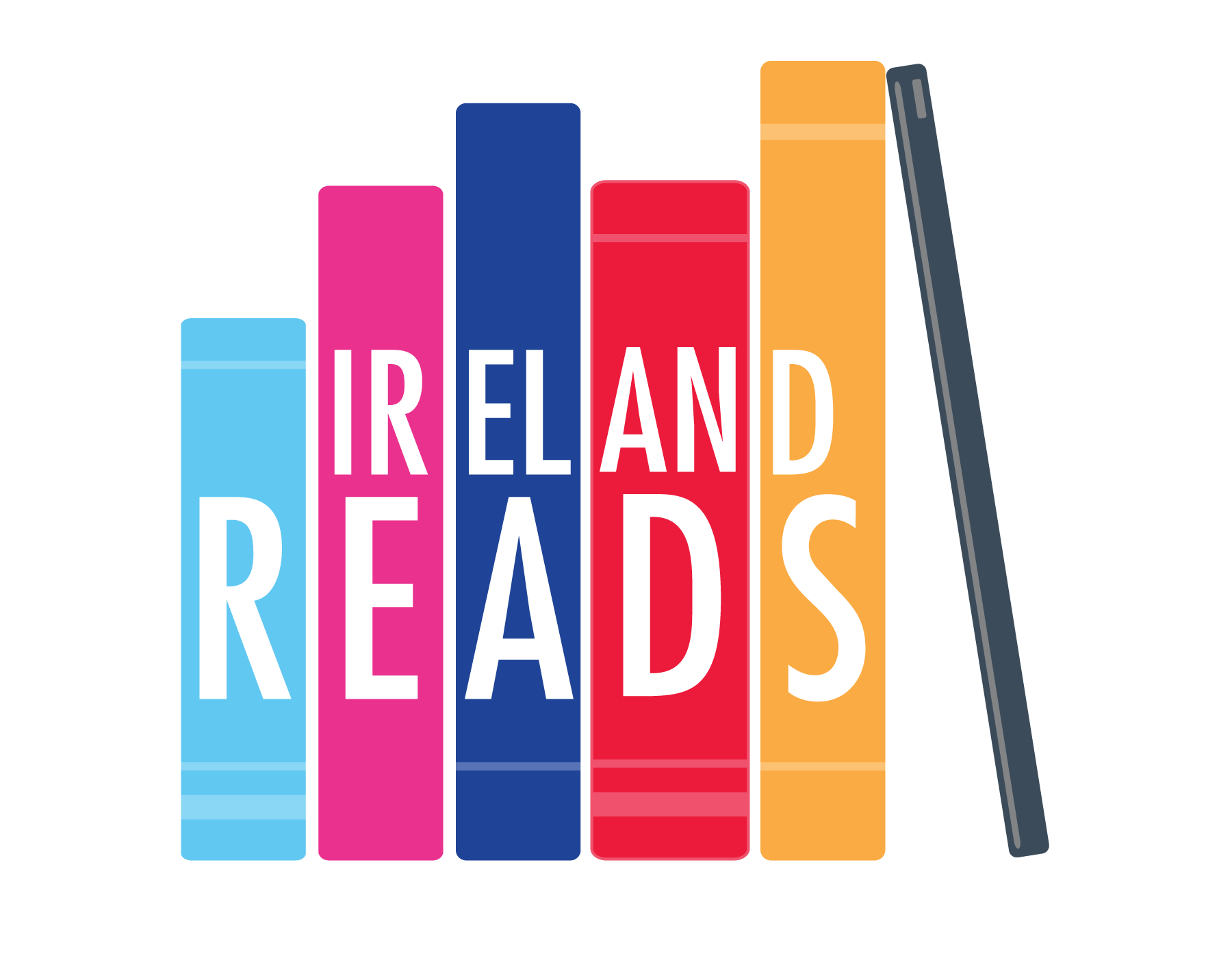 60112300-LGMA_Ireland-Reads-logo-with-shelf_on-red-bground_RGB