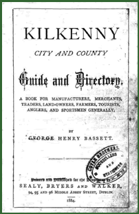 Cover Page - Kilkenny City and County Guide and Directory published 1884