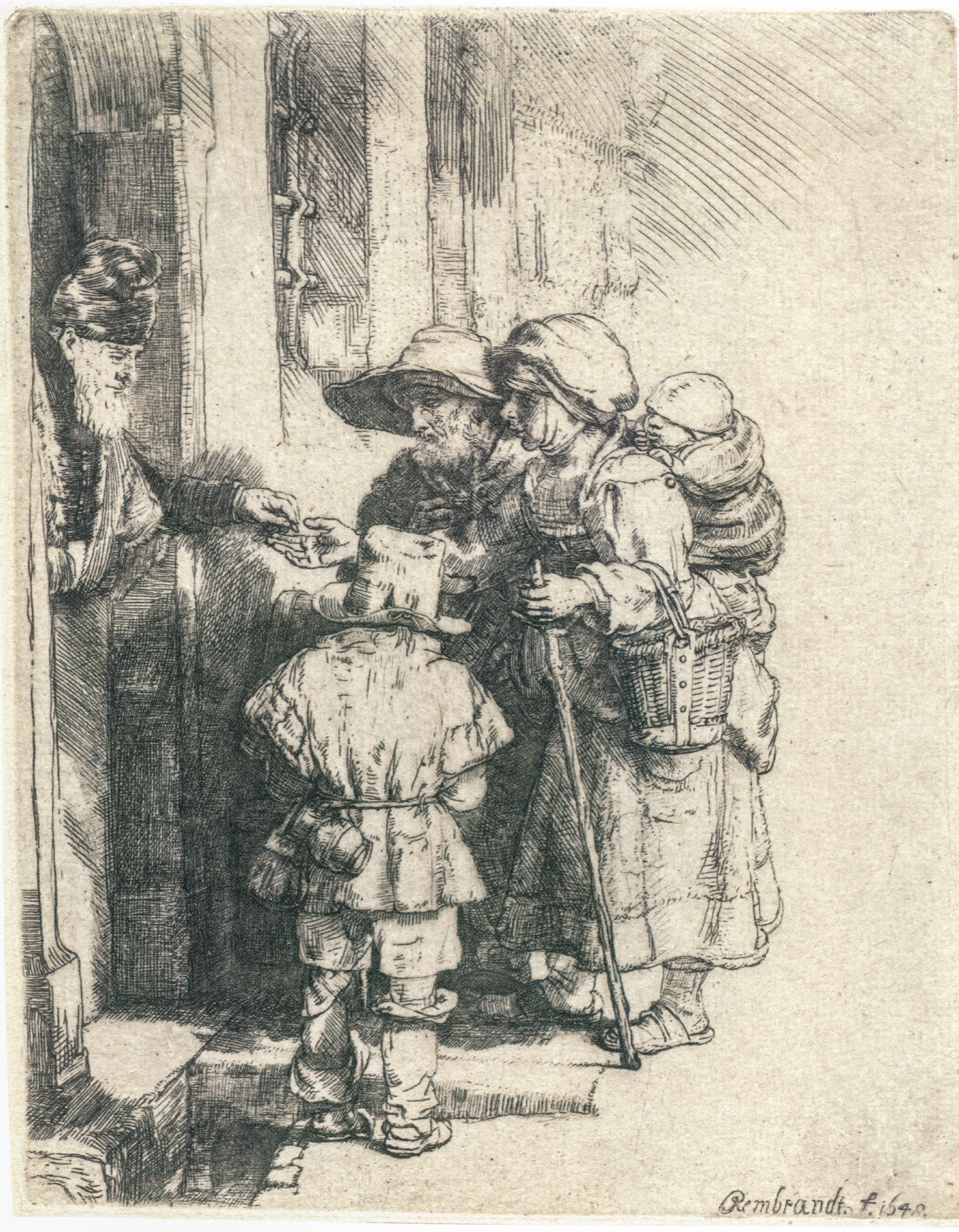 Rembrandt_-_Beggars_Receiving_Alms_at_the_Door_of_a_House