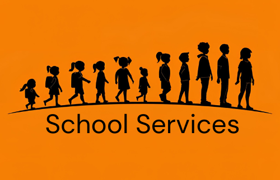 Dynamic Logo Depicting Children And Teens