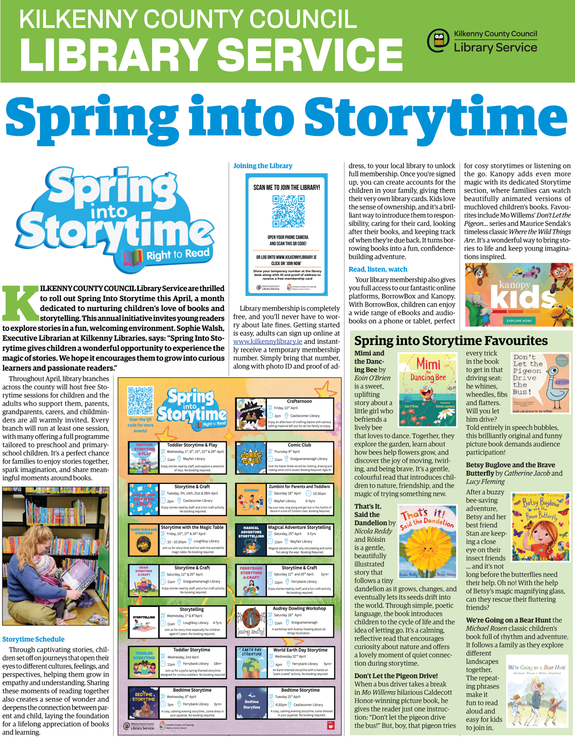 Spring into Storytime